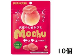 UHA味覚糖 モッチュ 白桃 45g ×10個　賞味期限2025/12
