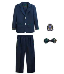 4点セット 子供スーツ 学生服 フォーマル ブレザー キッズ  男の子 発表会 入学式 入園式  七五三 結婚式 卒園式 卒業式100 110 120 130 140 150cm