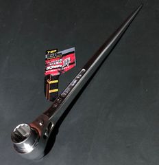 タフガチャ輝（かがやき）総磨き仕様　KRMS-17×21  両口ラチェットレンチ　TOP