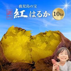 本場鹿児島 紅はるか さつま芋 訳あり 10kg さつまいも シルクスイート好きに