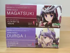 未組立　フレームアームズ・ガール ハンドスケール 2種セット ドゥルガーI マガツキ 【E3095-001】▲115のサムネイル