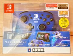 ワイヤレスホリパッド for Nintendo Switch ブルー