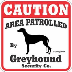 Caution コーションサインボード　グレイハウンド　Greyhound アメリカ直輸入　新品未使用