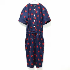 AKRISアクリススイス製シルクワンピースドット柄水玉F 素敵 使用感少