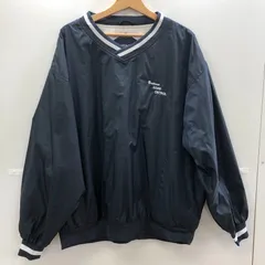 Sport-Tek 90年代 スポーツテック ナイロンプルオーバー ロゴ刺繍 90's CHINA製 メンズ XL ネイビー