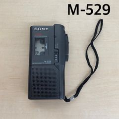【ジャンク品】SONY M-529 マイクロカセットテープレコーダー 【RG04】