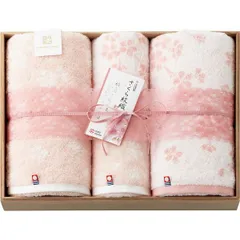 今治謹製 さくら紋織 桜染め バス・フェイスタオルセット 木箱入 SM2210 香典返し 御供 粗供養 詰め合わせ ギフト プレゼント 割引 景品 品物 新築祝い 結婚内祝い 出産内祝い ご挨拶 引っ越し 引越し 内祝い 写真入り