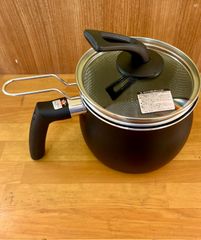 鍋　揚げ鍋　蓋付き　揚げ網セット