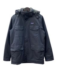 パタゴニア PATAGONIA ISTHMUS PARKA イスマス パーカ 裏ボア ダブルジップ アウトドア アウター 紺 27022 FA24 ジャケット ロゴ ネイビー Sサイズ 104MT-1425