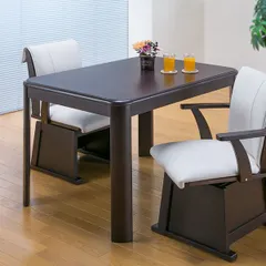 【新品※ショップ出品】ダイニングこたつテーブル 105×80cm [こたつテーブル単品]　ダイニングコタツ　炬燵　ハイタイプのサムネイル