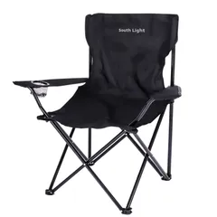 『在庫処分』 チェア アウトドアチェア 軽量 ラウンジ 折りたたみ 耐荷重100kg キャンプチェア レジャーチェア サインキングダム 椅子 収納袋付 sl-yz800-bk
