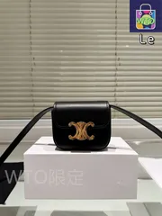 並行輸入品 トリオンフ/カゴ/ショルダーバッグ 新品未使用品★ CELINE セリーヌ トリオンフ ショルダーバッグ カーフ