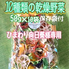 【ひまわり向日葵様専用】10種類の乾燥野菜50g×10袋