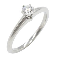 ティファニー TIFFANY＆CO リング・指輪 クラシックソリティア ダイヤ リング #12 Pt950プラチナ ダイヤモンド クラシックソリティア ダイ