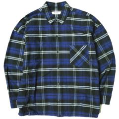 monkey time モンキータイム BLUE CHECK SHIRT COACH JACKET ブルーチェックシャツコーチジャケット 8311-199-0122 S NAVY 長袖 ユナイテッドアローズ トップス g21980