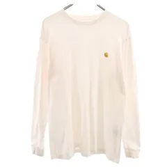 カーハート ワンポイント刺繍 長袖 Tシャツ S ピンク系 Carhartt ロンT メンズ 【中古】  【230430】 メール便可