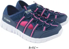レディース サンダル サボサンダル バブーシュ クロッグサンダル 軽量 軽い スポーツ 春 夏 母の日 FCクロウ FC CROW taflh5570 ネイビー M（23.5～24.0cm）