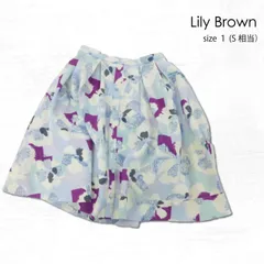 【全商品SALE中！！】★HS25★Lily Brown スカート、レディース、花柄