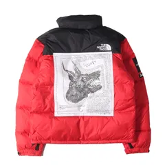 新品 Supreme シュプリーム ジャケット サイズ:M 24AW THE NORTH FACE パッチ付き ヌプシ ダウンジャケット (Nuptse Jacket) レッド アウター ブルゾン 上着 コラボ【メンズ】のサムネイル