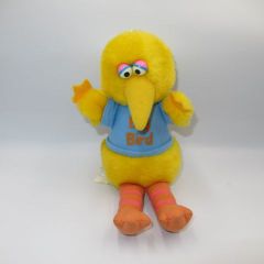1983 80's Sesame Street Big Bird Doll Figure Plush Toy