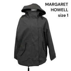 近年美品　マーガレットハウエル　バンドカラージャケット　ジャンパー　ブルゾン MARGARET HOWELL（マーガレットハウエル） ブルゾン ジャンバー