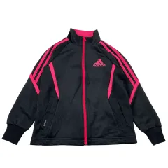 ( BY142 ー 1 ) 130 ／ 7 8Y adidas(アディダス) キッズ ジャージ ジップアップ