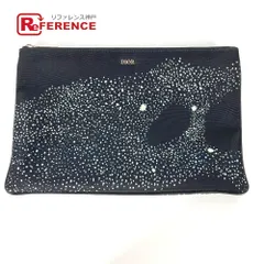 Dior ディオール クラッチバッグ ロゴ ナイロン ブラック