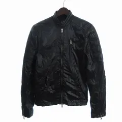 アルマーニエクスチェンジ A/X ARMANI EXCHANGE ナイロンジャケット ブルゾン 中綿 無地 ジップアップ 黒 ブラック XSのサムネイル