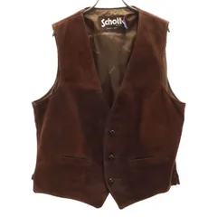 Schott スエードベスト XL ブラウン 中古・古着通販】shott (ショット) スエードベスト ブラウン