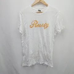 ◇ ⊂Φ RUSTY ラスティ ロゴ刺繍 半袖 Tシャツ サイズM ホワイト系 レディース E  【1506300024948】