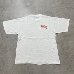 カストロール 企業 Tシャツ ホワイト L【ST157】