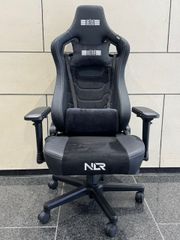 ★展示品★ Next Level Racing ELITE GAMING CHAIR LEATHER & SUEDE EDITION NLR-G005 ブラック ゲーミングチェア レザー・プレミアムスエード