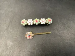 G1189 ミハエルネグリン　バレッタ　ヘアピン　セット