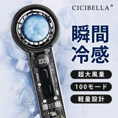 クリアハンディファン 冷却プレート 2025  ブラック 大風量 卓上 通勤 持ち運び 軽量 手持ち 扇風機   コンパクト アウトドア 花火大会 スポーツ観戦 暑さ対策