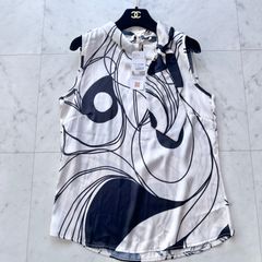 森英恵　ツイードジャケット ハナエモリ ツイード ノーカラージャケット ラメ入り 赤 レッド