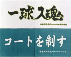 【中古】タオル・手ぬぐい 全2種セット 横断幕タオル 「一番くじ ハイキュー!! ～全国への道～」 D賞