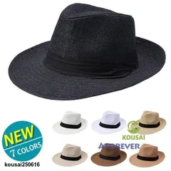 中折れハット UVカット メンズ アウトドア 旅行 夏 メッシュキャップ 2021 つば広 帽子 中折れ帽 おしゃれ 父の日 麦わら帽子
