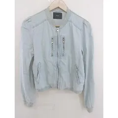 ◇ MURUA ムルーア 長袖 ジップアップ ジャケット ブルゾン サイズ2 ブルー レディース  【中古】 【1206020001518】のサムネイル