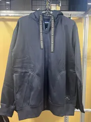 【ゴーセン】2025FW☆ 裏起毛ストレッチジップパーカー W2540 ネイビー