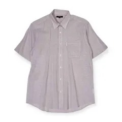 BURBERRY LONDON バーバリー 半袖シャツ L/うすパープル系 メンズ