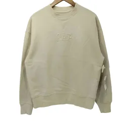 ギャップ Gap ロゴ刺繍 Vガゼット クルーネックスウェット メンズ import：XS 