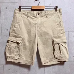GAP ギャップ ハーフパンツ カーゴパンツ ショーツ ベージュ 32 メンズ SG313-26