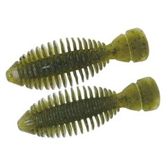 BOTTOM UP ボトム アップ BOTTOMUP ボトムアップ Gimmy ギミー 2.4インチ Bluegill Shape Worm ブルーギルシェイプワーム バス NEWギル系ワーム バス釣り ワーム T204 ウィ―ドシュリンプ