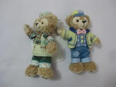  優良品 ディズニー ダッフィー ぬいぐるみバッジ ハートウォーミングデイズ 2018 2020 タグ付き 2点 グッズセット