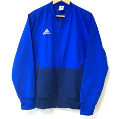(^w^)b adidas アディダス ジップアップ トラックジャケット ジャージ  ウィンドブレーカー トレーニング シャカシャカ 長袖 トップス スポーツ 運動 練習 ランニング アクティブ スポーティ ネイビー 紺色 メンズ 男性 サイズ O