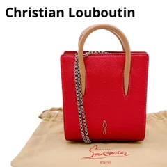 Christian Louboutin Paloma Medium Handbag Aurora クリスチャンルブタン パロマミディアムハンドバッグ オーロラ ショルダーバッグ 鞄 2WAY マルチカラー×レッド【230604】【-B】【me04】