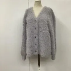 FREAK'S STORE フリークスストア カーディガン 長袖 233-3315 Vネック シャギーニット