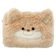 ☆ 柴犬 ☆ アニマルスクエアポーチ アニマルポーチ ポーチ マルチポーチ 化粧ポーチ ミニポーチ フェイスポーチ 持ち運び 小物入れ メイクポーチ 大人 女性 可愛い おしゃれ 小さめ 収納 整理整頓 アクセサリー 化粧品 お菓子 ヘアゴム メイク用品