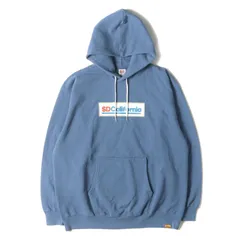【新品】STANDARD CALIFORNIA スタンダードカリフォルニア パーカー ライトブルー サイズ:XL | 24SS グラフィック ロゴ スウェット パーカー (SD US Cotton SDC Logo Hood Sweat) 日本製【メンズ】