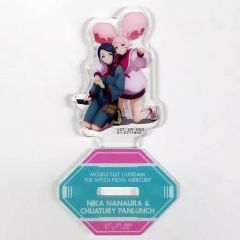 [중고] 아크릴 스탠드 아크릴 패널 니카 나나우라 & 츄아츄리 빵 점심 [기동전사 건담 수성의 마녀 라베테 아크릴 스탠드] 반다이 남코어 뮤즈먼트 한정